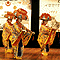 Hatoma style of dress for this dance